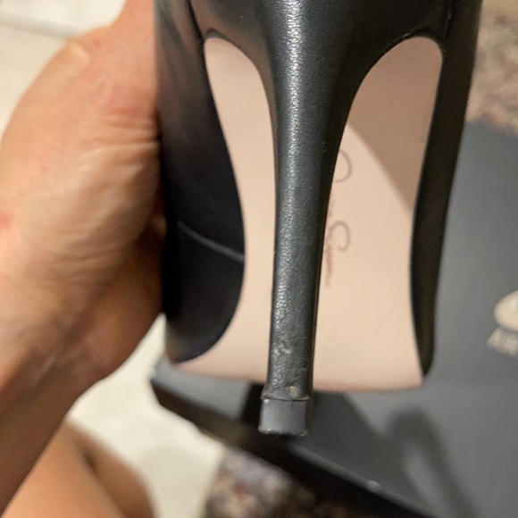 Jessica Simpson black heels - Picture 5 of 7